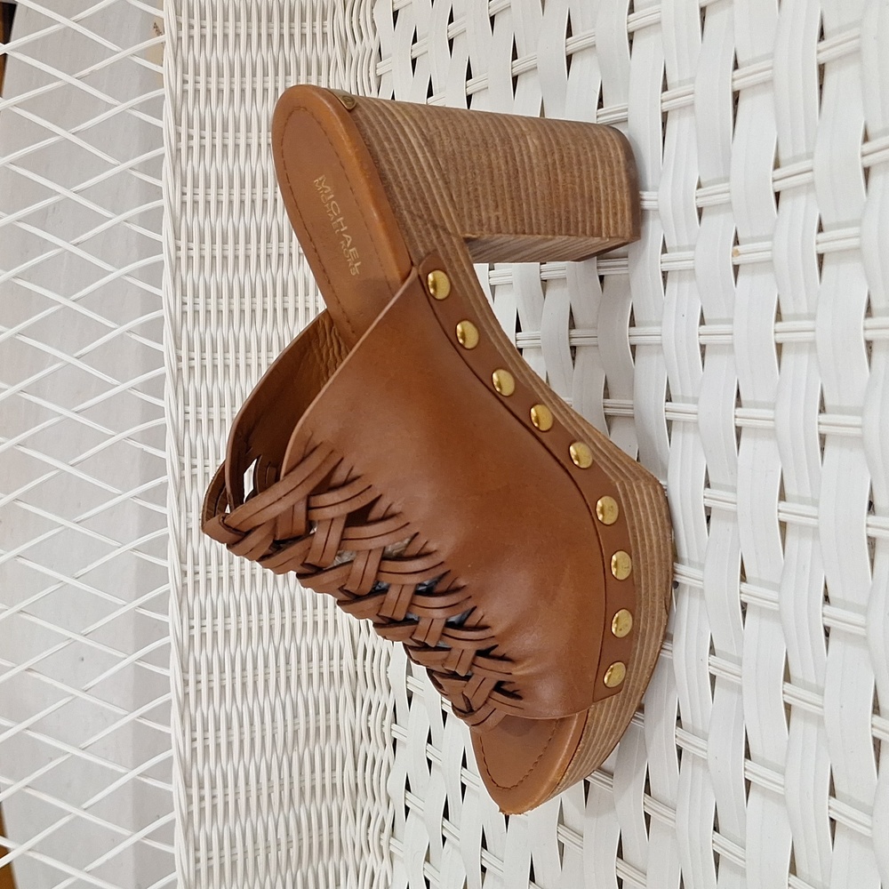 Michael Kors Brown Heeled Sandals